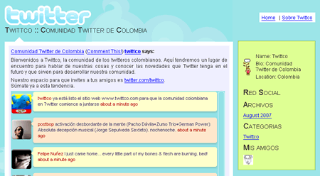 Nace Twittco, la comunidad twitter de Colombia